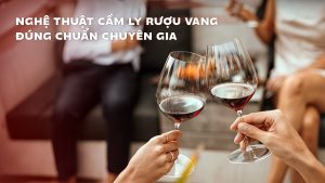 Cầm ly chuẩn là bước quan trọng để bạn thưởng thức trọn vẹn hương vị vang