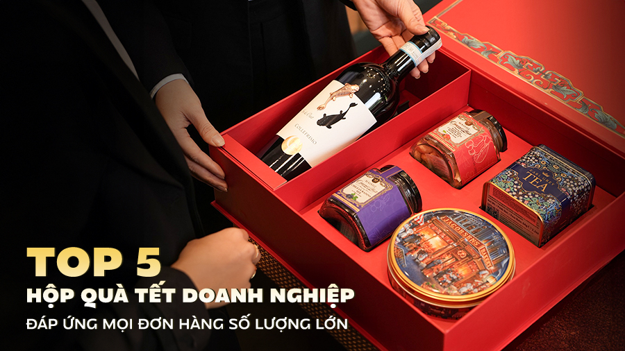 hộp quà tết