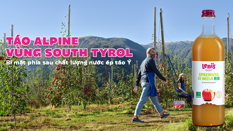 Giống Táo Alpine - Bí Mật Phía Sau Những Chai Nước Ép Táo Chất Lượng