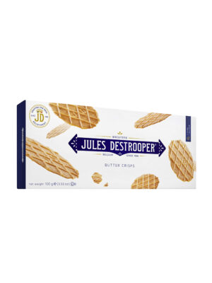 Bánh Quy Jules Destrooper Butter Crisps Hộp Giấy 100G