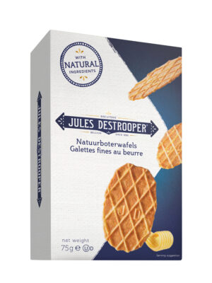 Bánh Quy Jules Destrooper Butter Crisps Hộp Giấy 75G