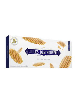 Bánh Quy Jules Destrooper Butter Waffles Hộp Giấy 100G