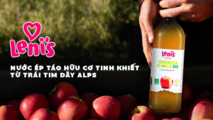nước ép táo hữu cơ Leni’s