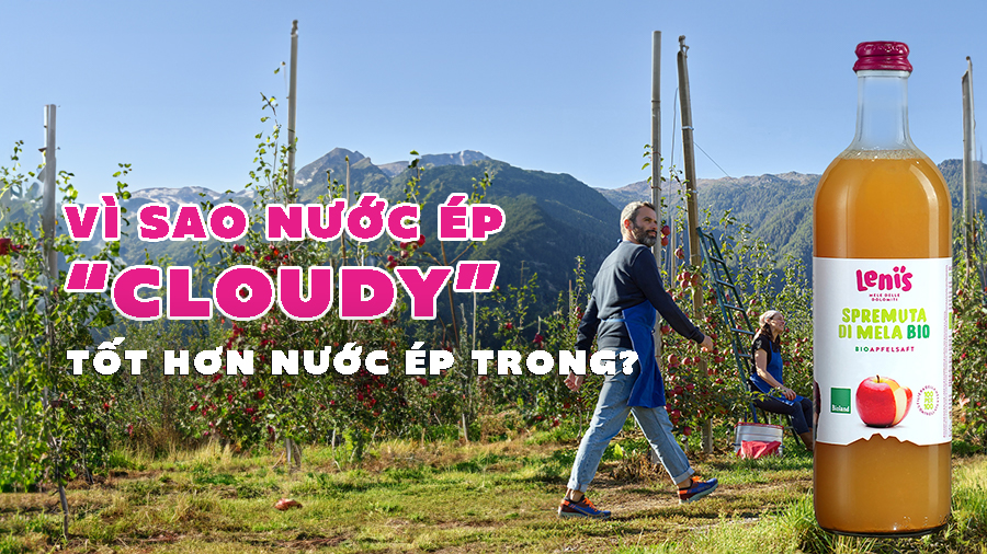 Vì Sao Nước Ép “Cloudy” Tốt Hơn Nước Ép Trong?