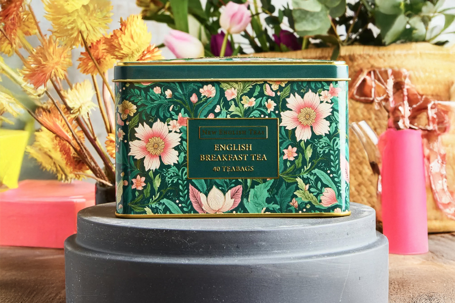 New English Teas English Breakfast Tea Victorian Garden
