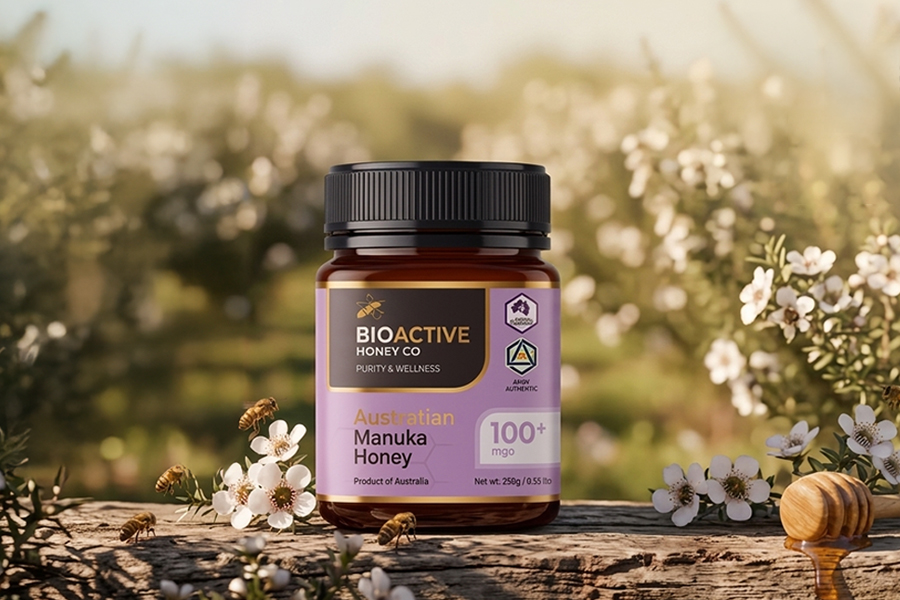 Bio Active Australian Manuka Honey MGO 100+