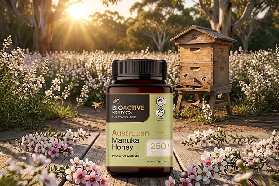 Bio Active Australian Manuka Honey MGO 250+