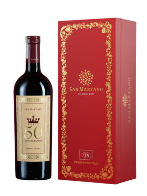 Hộp quà tặng 1 chai rượu vang 50 Anniversario Vino Rosso d’Italia