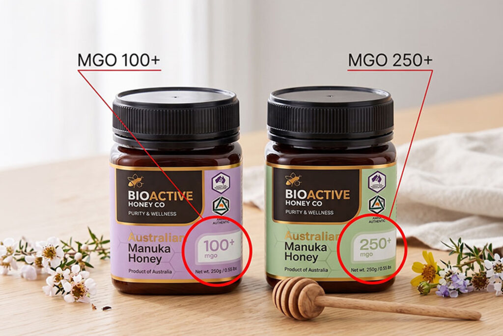 Mật ong Manuka Úc 100% nguyên chất từ thương hiệu Bio Active Honey Co.